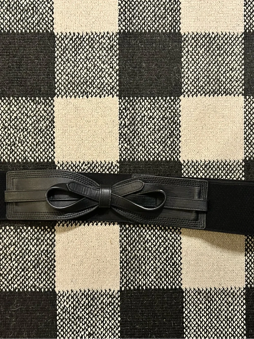 Torrid Black Snap Bow Waist Belt